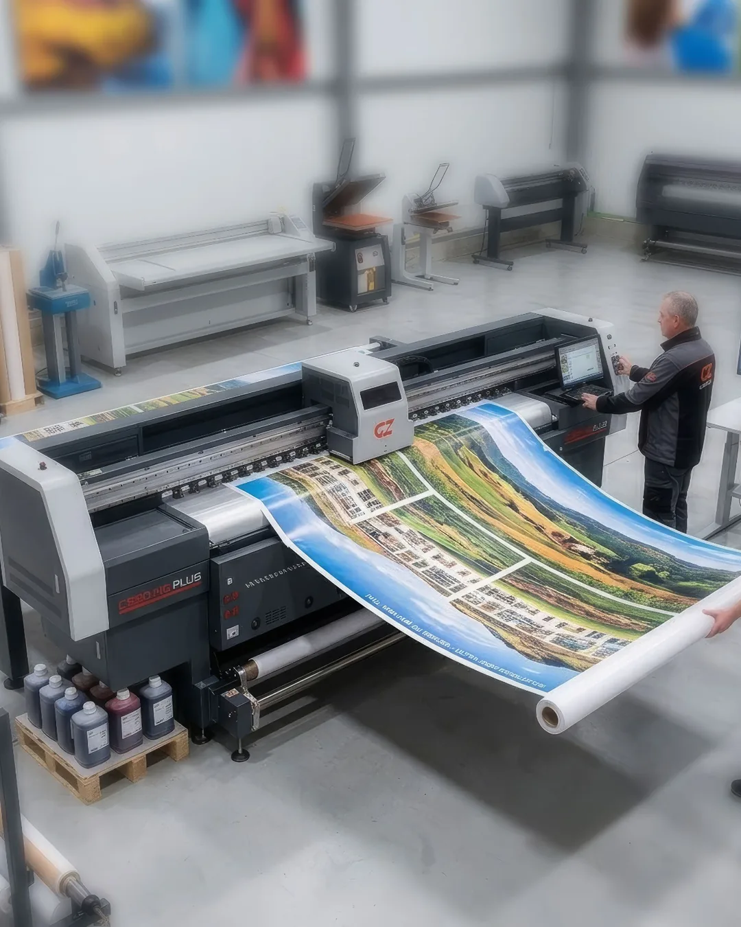 UV Geniş Format Baskı